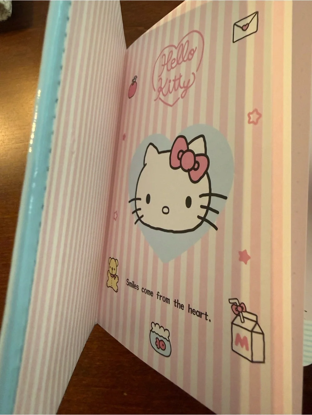 NWT! Sanrio licensed Hello Kitty authentic product journal with graphic pages